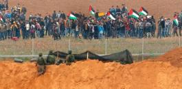  جيش الاحتلال يلقي منشورات تهديدية على حدود غزة