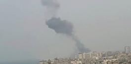 طائرات الاحتلال تشن 3 غارات على مدينة غزة