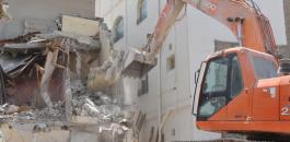 الجرافات الاسرائيلية تهدم منازل في الداخل المحتل 