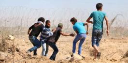 إصابة خطيرة لشاب بالرأس في مواجهات مع الاحتلال شرق غزة