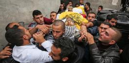 قتل فلسطينيين في غزة 