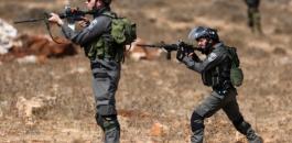 Israeli soldiers West Bank shooting (AFP)