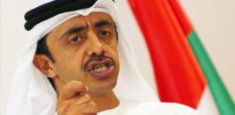 وزير خارجية الامارات : كفى يا قطر دعما للارهاب