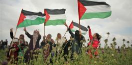طائرات الاحتلال تلقي مناشير في سماء غزة تحذر فيها المتظاهرين