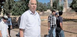 وزير الزراعة الاسرائيلي يقتحم الاقصى 