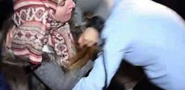 فلسطينية تضرب مجندة اسرائيلية في باب العامود 