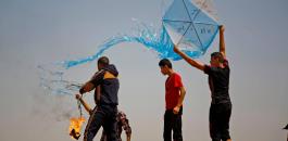 طائرة استطلاع تقصف مواطنين في غزة 