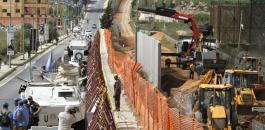 الجدار بين اسرائيل ولبنان 