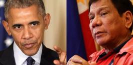 الرئيس الفلبيني واوباما 