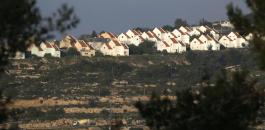 بناء مستوطنات على اراضي المواطنين في رام الله 