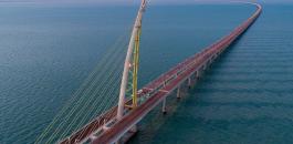 الكويت تدشن رابع اطول جسر بحري في العالم 