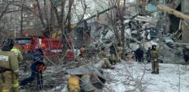 انهيار مبنى في روسيا 