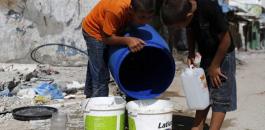 ازمة المياه والكهرباء في غزة 