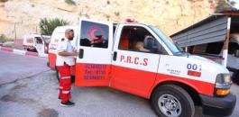 اصابة طفلتين بحادث دهس في بيت امر بالخليل 