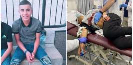 اصابة طفل في مخيم شعفاط برصاص المستعربين 