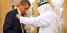 اوباما والملك السعودي عبد الله