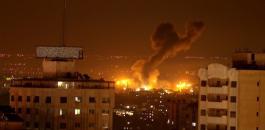 قصف اسرائيلي على غزة