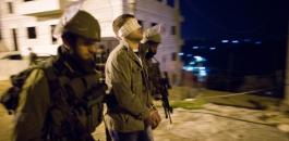 اعتقال 10 مواطنين من الضفة الغربية