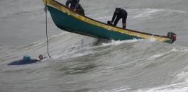 زوارق الصيادين في غزة