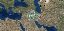 زلزال في ايران