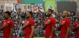 المنتخب السعودي والفلسطيني