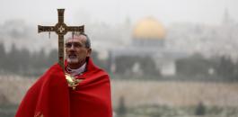 المستوطنون يعتدون على الكنيسة الرومانية في القدس