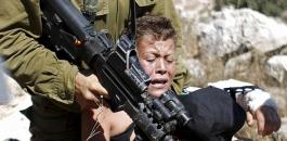 اعتقال اطفال فلسطينيين