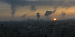 قصف في قطاع غزة