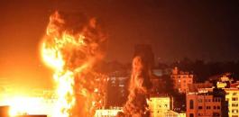 غارات اسرائيلية على غزة