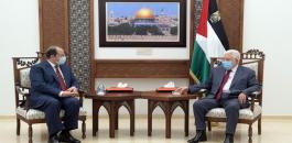 الرئيس عباس ورئيس جهاز المخابرات المصري