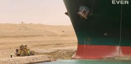 مصر والسفنية العالقة في قناة السويس