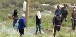 اصابة شبان في هجوم للمستوطنين