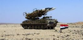 سوريا تسقط صواريخ اسرائيلية