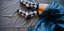 ارتداء الجوارب اثناء النوم
