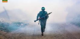 مناورة عسكرية بغزة