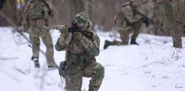 الجيش الروسي والجيش الاوكراني