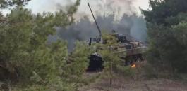 دبابات اوكرانية على حدود روسيا