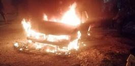المستوطنون يحرقون مركبات فلسطينيين في  جالود