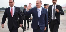 وزير الخارجية التركي في رام الله