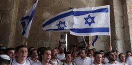 مسيرة اعلام اسرائيلية في القدس