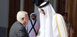 عباس وامير قطر في كازخستان