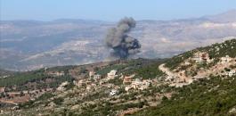 الطيران الحربي يقصف لبنان
