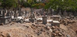 نبش القبور في غزة