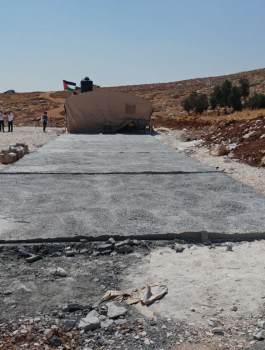 بلجيكا تطالب إسرائيل بدفع تعويضات بعد هدم مدرسة "جب الذيب"