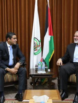 وفد امني مصري يصل غزة 