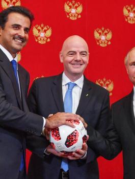 أمير قطر ومونديال 2022