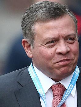 الملك الاردني 