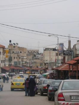 الازمة المرورية في قلقيلية 