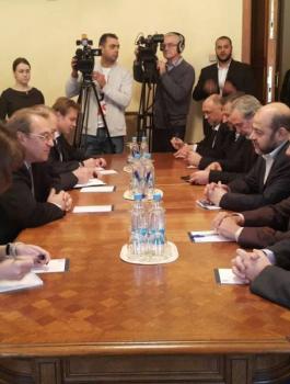 وفد من حماس في روسيا 