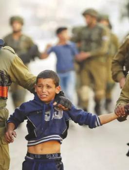 اعتقال اطفال فلسطينيين 